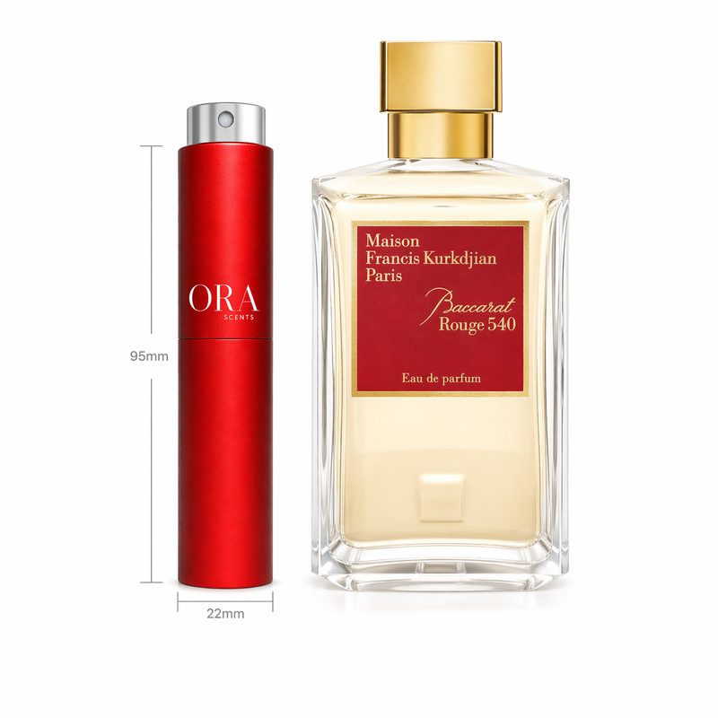 ROUGE & ROLL-ON SCENT OIL - 10ml Alcohol-Free Long-Lasting Oil-Based Fragrance in Travel-Friendly Roller Bottle