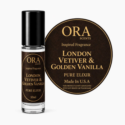 London Vetiver & Golden Vanilla ROLL-ON SCENT OIL - 10ml